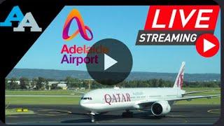 Plane Spotting - Adelaide Airport YPAD/ADL (First Live Stream!) #live