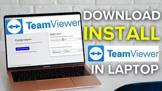 How to Download TeamViewer in Laptop PC (2025) | Download TeamViewer in Windows 11 /10