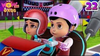 Cartoons | Best Action Scenes Of Vir The Robot Boy In Hindi | Part 22 | WowKidz Gags