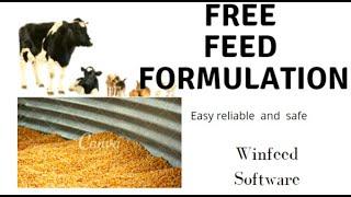 free feed formulation software download| free| Works perfectly fine for commercial
