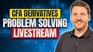 Mastering CFA Derivatives: Black-Scholes, Binomial Model & The Greeks | Live Problem Solving