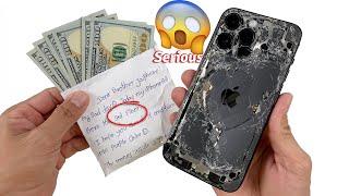 Teardown.! Bran new iPhone Destoyred | How I Restore iPhone 14 Pro Max Cracked