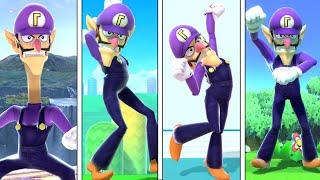 What If Waluigi Tried To Copy Every Character's Taunts In Super Smash Bros Ultimate?