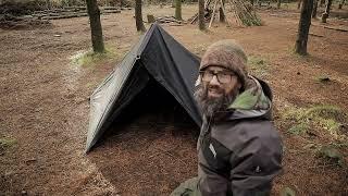 8 X 8 Tarp Tent - Thornhill Ultra Heavy Waxed Canvas Tarp