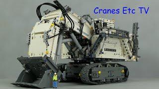 Lego Technic  Liebherr R 9800 Mining Shovel by Cranes Etc TV