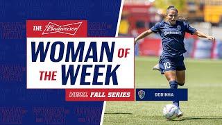 Budweiser Woman of the Week | Debinha, North Carolina Courage