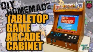 DIY Homemade Tabletop Retro Game Arcade - Projek BEST!!