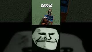 Roblox 3000 IQ Moment!  (Troll Face Meme)