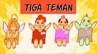 [GOD TOON] Tiga Teman Dilemparkan ke Dalam Perapian - Ep. 1