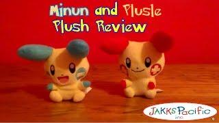 Jakks Pacific Minun and Plusle Pokemon Plush Review