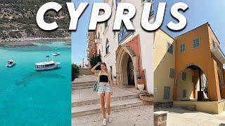 Cyprus travel vlog  Blue lagoon, exploring Paphos & old town