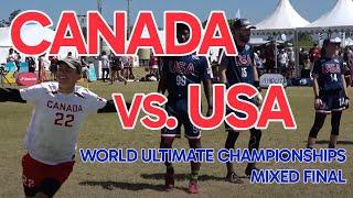 USA vs. Canada | 2024 World Ultimate Championships Mixed Final