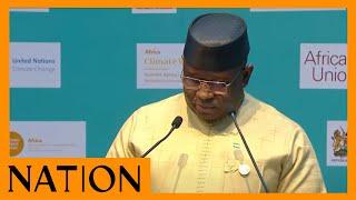 Sierra Leone's President Julius Maada Bio's speech at the Africa Climate Summit