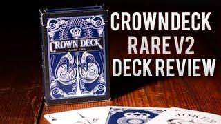 Deck Review - The Blue Crown Deck V2 Playing Cards