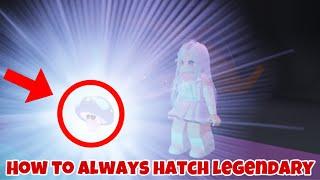 How to always hatch a legendary from garden egg *viral hacks*