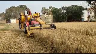 vikash 325 mini combine harvester  Jeetendra Kumar Sinha