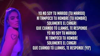 Karol G, Nicky Jam, Yandel - Yo No Soy Tu Marido Remix (Letra/lyrics)