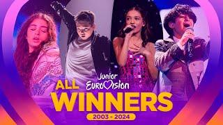 Junior Eurovision 2024: ALL WINNERS (2003-2024)