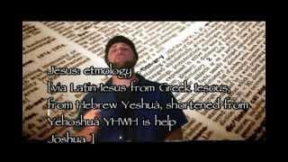 "What is His Son's Name?"  A closer look at the name יהושוע [Yahushua] 1of9