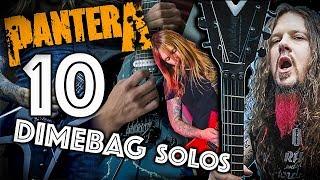 10 DIMEBAG SOLOS