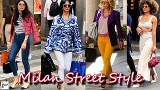 50+ Newest Spring Fashion in Milan | Stylish Italian Fashion | Street Style