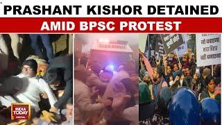 BPSC Protest: Prashant Kishor Arrested In Bihar Amidst Protests Over Public Service Examination