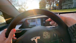 CYBERTRUCK Features in my Model Y!  Adding FRONT CAMERA and Dash Display! TesStudio FY9-C Air Vents!