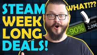 Steam WeekLong Deals! 10 Great Discounted Games!