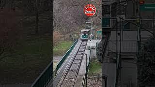 Petrin Hill. #funicular . Walking tour of Prague, Czech Republic.