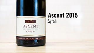 Terre Rouge 2015 Syrah, Ascent, Sierra Foothills | Wine Expressed