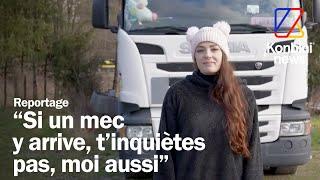 Elle est conductrice routière et elle abat tous les clichés autour de son métier | Reportage