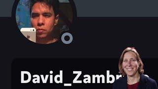 The people VS. @davidzambrano448