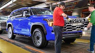 How They Build the New Massive Toyota Sequoia in the US