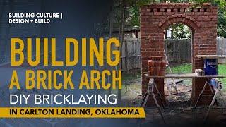 How to Build a Brick Arch | brick arch building construction and brick arch house