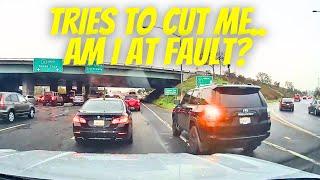 I AM NOT LETTING SOMEONE TO CUT IN FRONT OF ME ILLEGALLY Road Rage Bad Drivers Hit and Run Dashcam