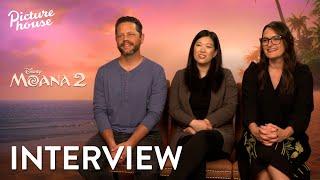 Moana 2 | Interview with Dana Ledoux Miller, Jason Hand & Christina Chen