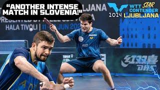 Dimitrij Ovtcharov vs Kirill Gerassimenko | Intense!!! WTT Star Contender Ljubljana 2024 PPTV Review