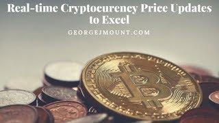 How to Get Real-Time Cryptocurrency Prices from Yahoo! Finance to Excel