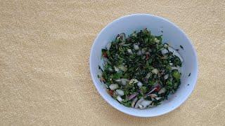 Lai shag chatni (Mustard greens)/Rabi's Kitchen