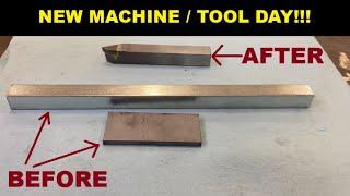 CUSTOM BRAZED CARBIDE THREADING TOOL FEATURING THE VEVOR SAND BLASTING CABINET