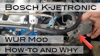 Bosch K-jetronic CIS - WUR Mod - How-to + Why