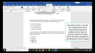 Paso a paso Como insertar botón de opciones en Microsoft Word -2019 -parte 2