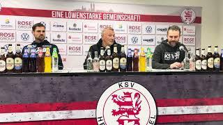 löwen.tv - KSV Hessen Kassel - Stuttgarter Kickers - Pressekonferenz