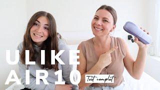 Notre routine épilation avec le nouveau ULIKE AIR 10 - Test et avis