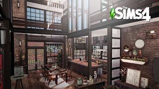 Modern Industrial Home | The Sims4 Stop Motion Build | NoCC |【シムズ４建築】