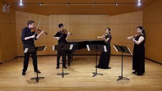 Richard Hofmann, Quartet for 4 violins, Op. 98, 1st movement