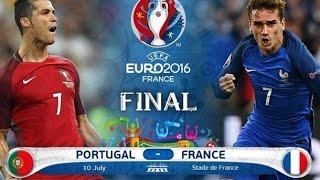 ПОРТУГАЛИЯ ФРАНЦИЯ 1 : 0 ОБЗОР МАТЧА ЕВРО 2016 | ФИНАЛ евро 2016 травма роналду