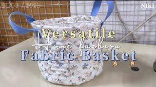 다용도 패브릭 바구니 만들기 |Create Home Fashion Fabric Basket