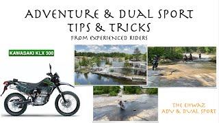 Adventure & Dual Sport Ride Tips & Tricks