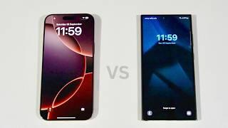 iPhone 16 Pro Max vs Galaxy S24 Ultra Speed test and Camera Comparison